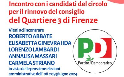 Lunedì 27 maggio Circolo Vie Nuove